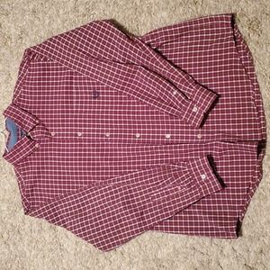 BUNDLE CHAPS OF 2 Easy Care L/S Men's Shirts Size Large